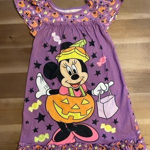 Disney Halloween Minnie nightgown size 5/6